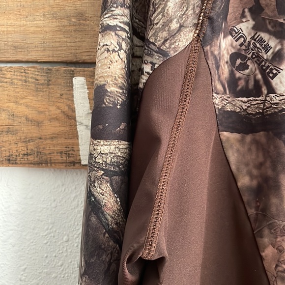 Mossy Oak Camouflage 1/4 Zip Performance Pullover - Picture 5 of 8